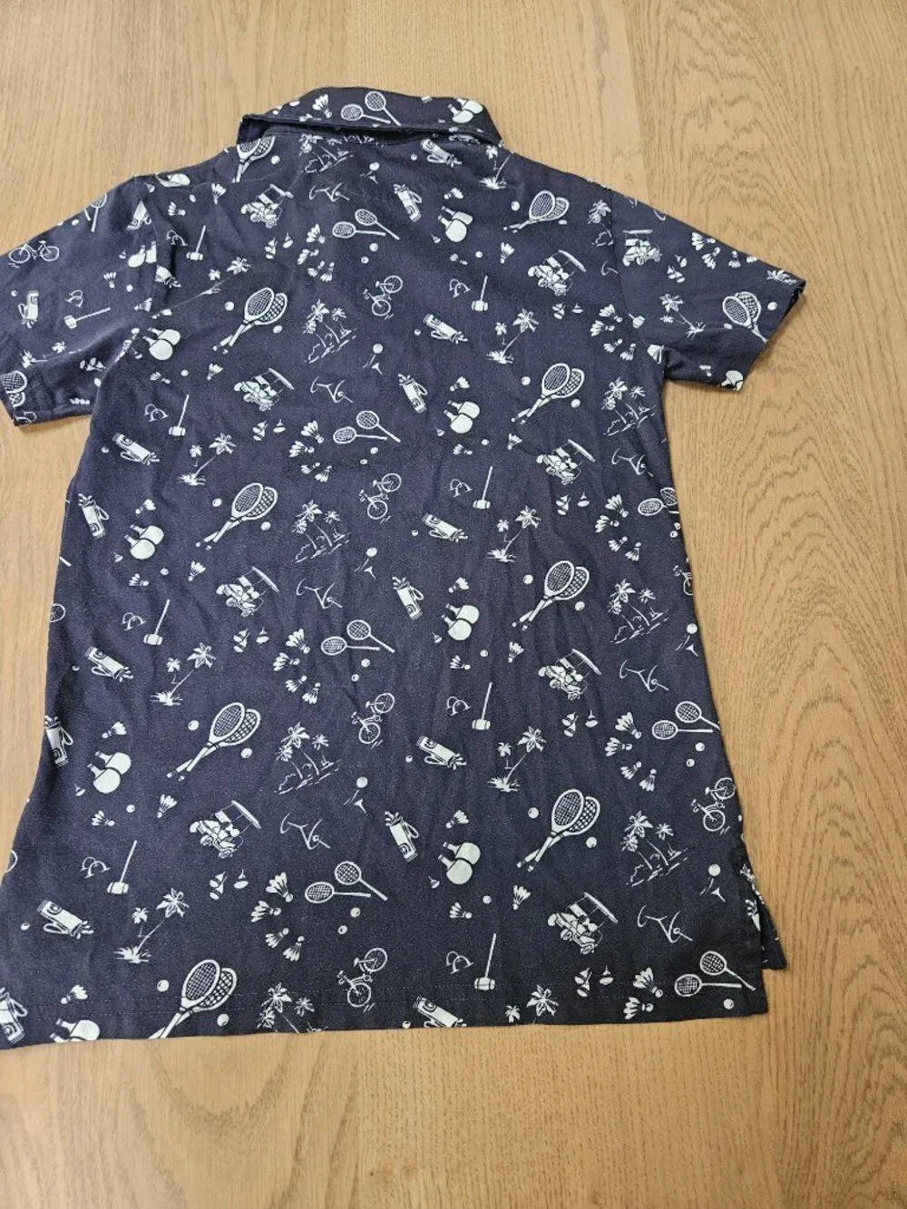 Polo Ralph Lauren Performance Boys Polo Shirt Country Club Print Size 8